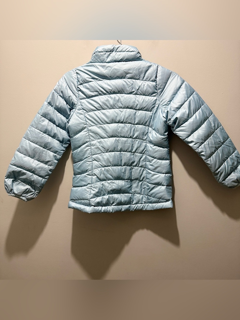 Patagonia Kids Light Blue Puffer Jacket - Picture 7 of 8
